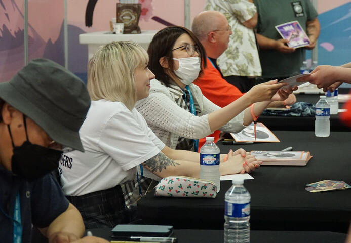 仲敷沙織様のサイン会 - JTF 2024